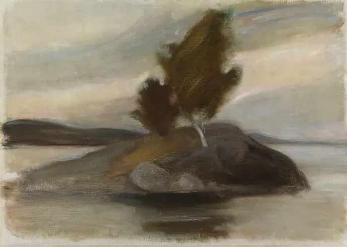Framed Print : The Island, 1910-1911. Creator: Einar Ilmoni Framed Print : The Island, 1910-1911. Creator: Einar Ilmoni