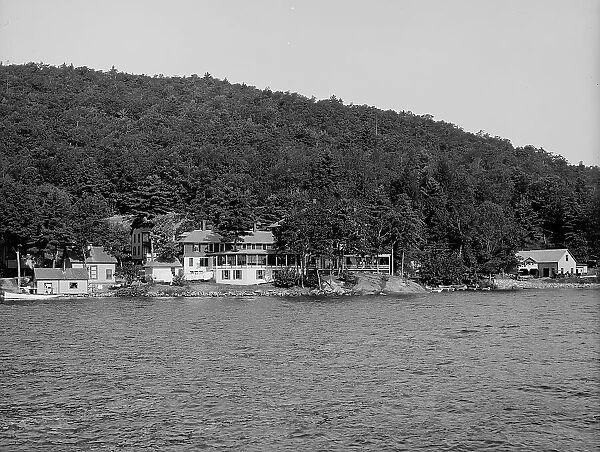 Island Harbor House, Lake George, N.Y. between 1900 and 1910. Creator: Unknown