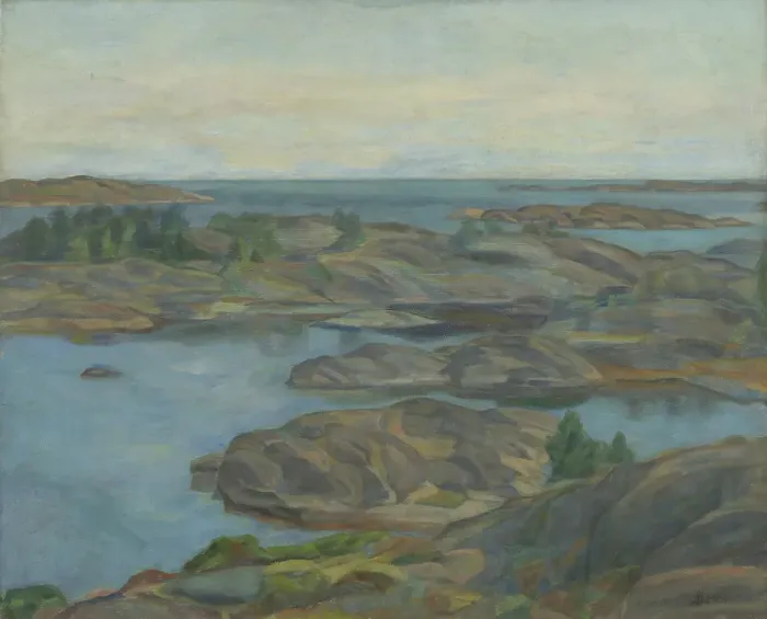 Framed Print : From the Island Skatoy, 1926. Creator: Nils Alstrup Dahl Framed Print : From the Island Skatoy, 1926. Creator: Nils Alstrup Dahl