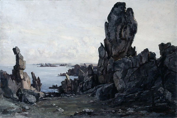 Island of Ushant, 1885. Artist: Emmanuel Lansyer