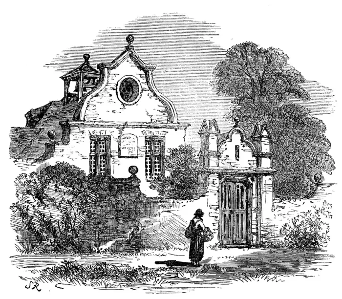 Framed Print : The Isle of Thanet: Michael Yoakley's Hospital, Margate, 1873. Creator: Unknown. The Isle of Thanet: Michael Yoakley's Hospital, Margate, 1873. Creator: Unknown
