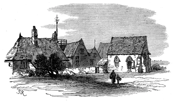 Framed Print : The Isle of Thanet: Salmeston Grange, Margate, 1873. Creator: Unknown Framed Print : The Isle of Thanet: Salmeston Grange, Margate, 1873. Creator: Unknown