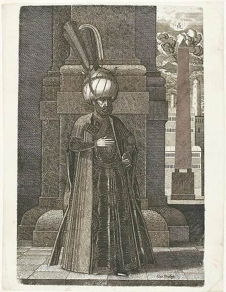 Ismael, the Persian Ambassador of Tahmasp, King of Persia, 1569. Creator: Melchior Lorichs