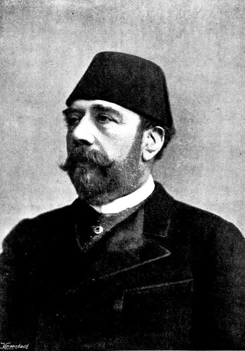 Framed Print : Ismail Pasha, the late Khedive, 1895. Creators: Elliott & Fry, George Meisenbach Framed Print : Ismail Pasha, the late Khedive, 1895. Creators: Elliott & Fry, George Meisenbach
