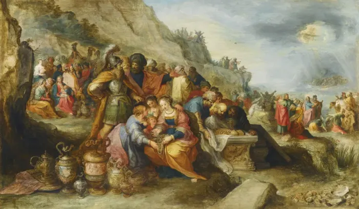 Framed Print : The Israelites, after crossing the Red Sea, at the tomb of the patriarch Joseph, 1630. Artist: Francken, Frans, the Younger (1581-1642) Framed Print : The Israelites, after crossing the Red Sea, at the tomb of the patriarch Joseph, 1630. Artist: Francken, Frans, the Younger (1581-1642)