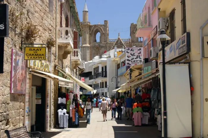 Framed Print : Istiklal Caddesi, Famagusta, North Cyprus Framed Print : Istiklal Caddesi, Famagusta, North Cyprus