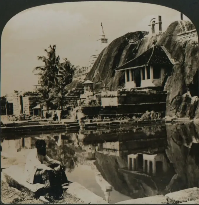 Framed Print : Isuruminiya, an ancient and picturesque rock temple in the heart of Ceylon, 1907 Framed Print : Isuruminiya, an ancient and picturesque rock temple in the heart of Ceylon, 1907