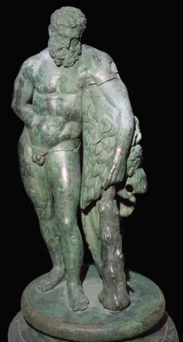 Framed Print : Italian bronze of Heracles, 3rd century BC Framed Print : Italian bronze of Heracles, 3rd century BC