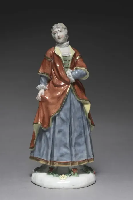 Framed Print : Italian Comedy Figure: Isabella, c. 1753. Creator: Fürstenberg Porcelain Factory Framed Print : Italian Comedy Figure: Isabella, c. 1753. Creator: Fürstenberg Porcelain Factory