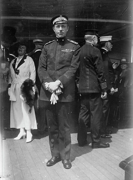 Italian Commission To U.S. - Ferdinand of Savoy, Prince of Udine, Head of The Commission, 1917. Creator: Harris & Ewing. Italian Commission To U.S. - Ferdinand of Savoy, Prince of Udine, Head of The Commission, 1917. Creator: Harris & Ewing