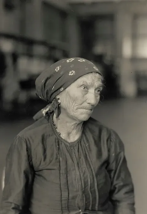 Framed Print : Italian at Ellis Island. Creator: Lewis Wickes Hine Framed Print : Italian at Ellis Island. Creator: Lewis Wickes Hine