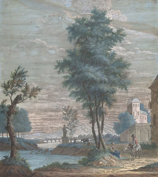 Italian Lanscape, 1769. Creator: Pieter de Groot