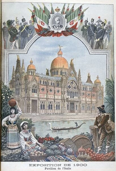 The Italian pavilion at the Universal Exhibition of 1900, Paris, 1900