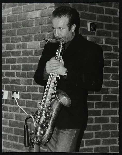 Italian saxophonist Renato D Aiello at The Fairway, Welwyn Garden City, Hertfordshire, 1999