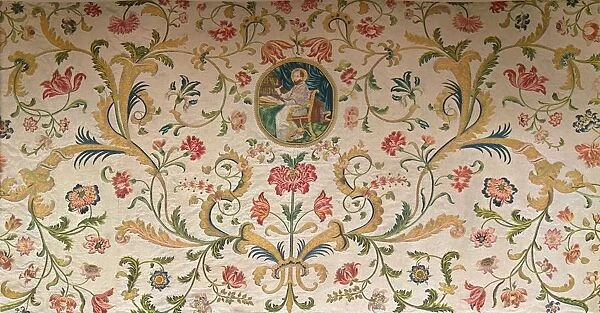 Italian Seventeenth Century Altar Cloth, c1660