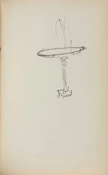 Italian Sketchbook: Fountain (page 145), 1898-1899. Creator: Maurice Prendergast (American