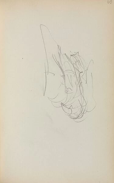 Italian Sketchbook: Gondola (page 110), 1898-1899. Creator: Maurice Prendergast (American