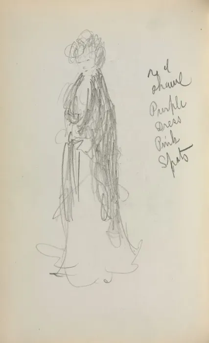 Framed Print : Italian Sketchbook: Standing Woman with Shawl (page 53), 1898-1899. Creator: Maurice Prendergast Framed Print : Italian Sketchbook: Standing Woman with Shawl (page 53), 1898-1899. Creator: Maurice Prendergast