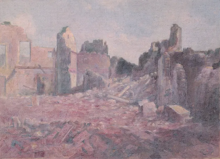 Framed Print : From Italian Front VIII, around 1914-1918. Creator: Dezider Czolder Framed Print : From Italian Front VIII, around 1914-1918. Creator: Dezider Czolder