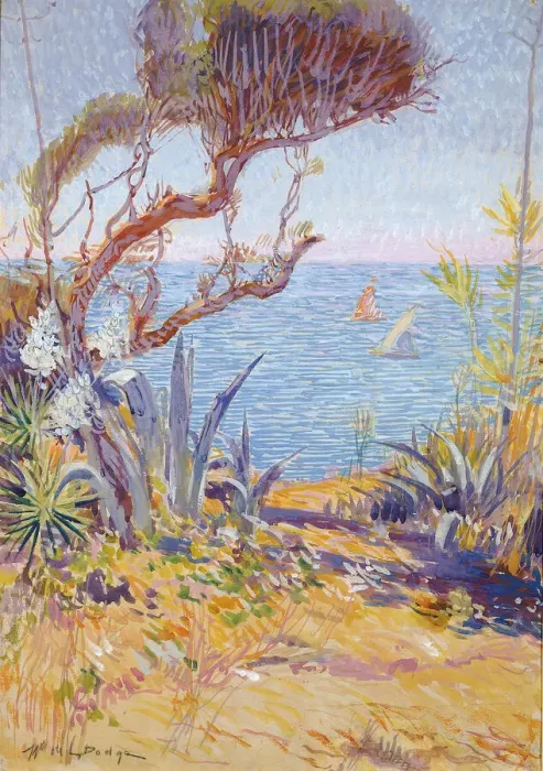 Framed Print : Italy--The Mediterranean, 1932. Creator: William de Leftwich Dodge Framed Print : Italy--The Mediterranean, 1932. Creator: William de Leftwich Dodge