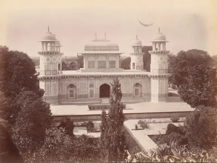 Framed Print : Itmad-Ud-Daulahs Tomb, Agra, 1860s-70s. Creator: Unknown Framed Print : Itmad-Ud-Daulahs Tomb, Agra, 1860s-70s. Creator: Unknown