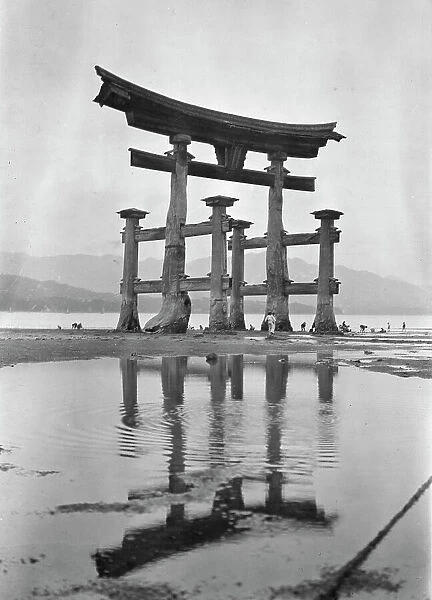 Itsukushima Shinto Shrine, Japan, 1908. Creator: Arnold Genthe