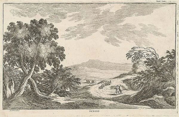 Iunius (June), late 17th century. Creator: Lodovico Mattioli