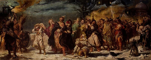 Ivan the Terrible, 1875. Creator: Matejko, Jan Alojzy (1838-1893)