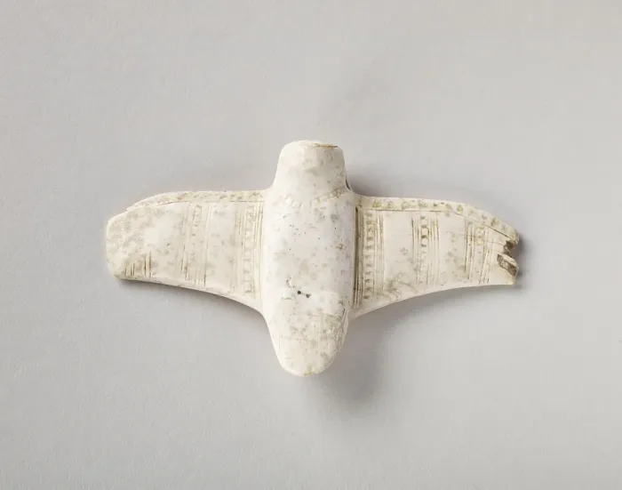 Framed Print : Ivory seagull effigy pendant, 1000 BCE-1500 CE. Creator: Unknown Framed Print : Ivory seagull effigy pendant, 1000 BCE-1500 CE. Creator: Unknown