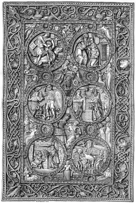 Framed Print : Ivory tablet, 11th century (1882-1884). Artist: Tamisier Framed Print : Ivory tablet, 11th century (1882-1884). Artist: Tamisier