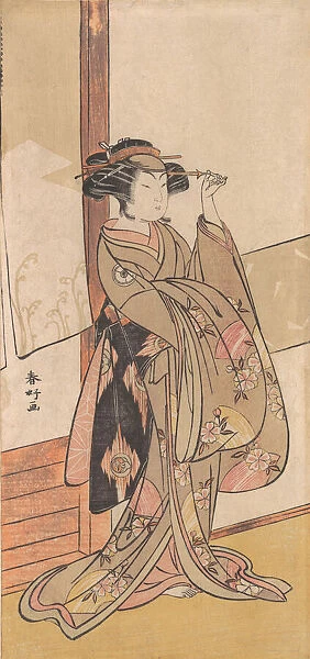 Iwai Hanshiro IV, ca. 1775. Creator: Katsukawa Shunko