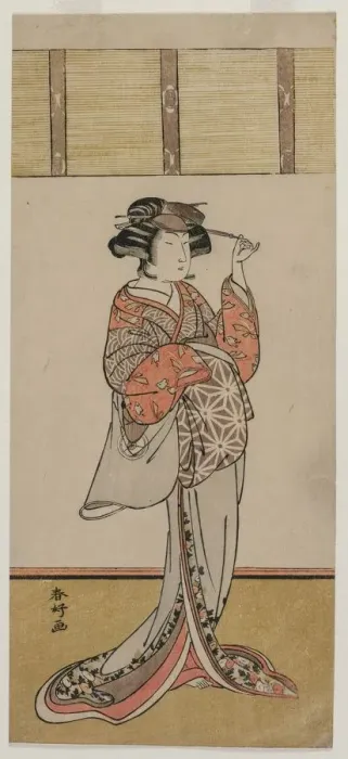 Framed Print : Iwai Hanshiro IV as Oiso no Tora, c. mid-1770s. Creator: Katsukawa Shunko (Japanese, 1743-1812) Framed Print : Iwai Hanshiro IV as Oiso no Tora, c. mid-1770s. Creator: Katsukawa Shunko (Japanese, 1743-1812)
