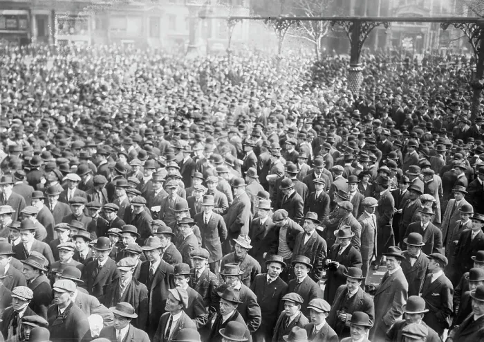 Framed Print : I.W.W. Meeting -- Union Sq. 1914. Creator: Bain News Service