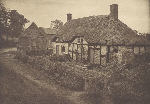 Izaak Waltons House at Shallowford, Staffordshire, 1880s, printed 1888