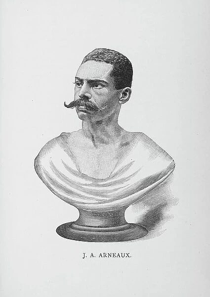 J. A. Arneaux, 1887. Creator: Unknown
