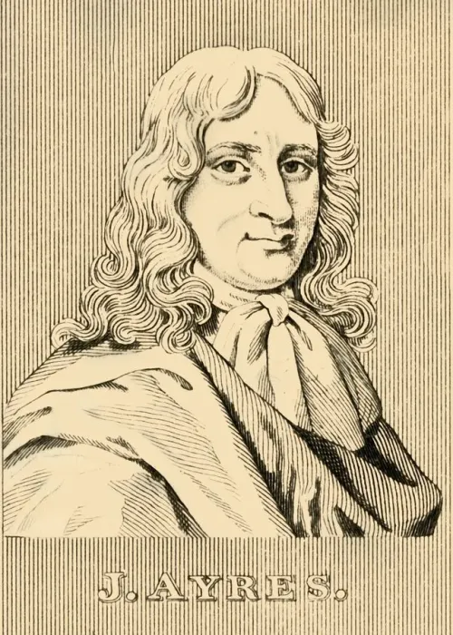 Framed Print : J. Ayres, (fl. 1680-1700), 1830. Creator: Unknown Framed Print : J. Ayres, (fl. 1680-1700), 1830. Creator: Unknown