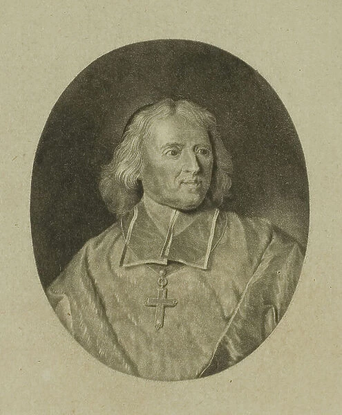 J-B. Bossuet: Bust Portrait, n.d. Creator: Jean-Baptiste de Grateloup