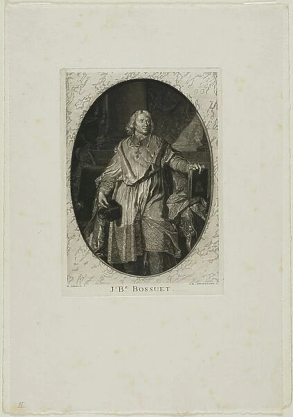 J-B. Bossuet: Standing, n.d. Creator: Jean-Baptiste de Grateloup