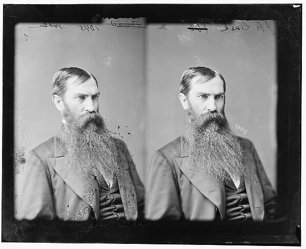 J. B. Clark Sr. of Missouri, 1865-1880. Creator: Unknown