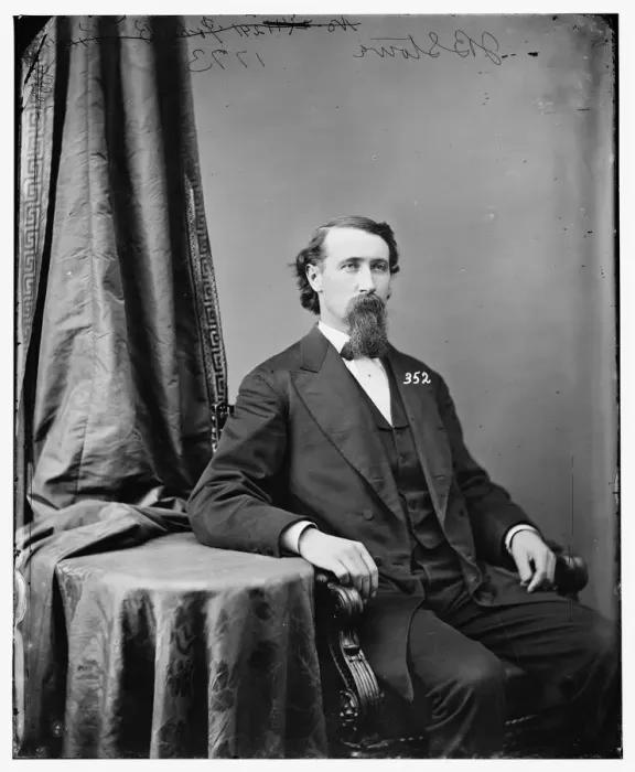 Framed Print : J. B. Stowe, between 1860 and 1875. Creator: Unknown Framed Print : J. B. Stowe, between 1860 and 1875. Creator: Unknown
