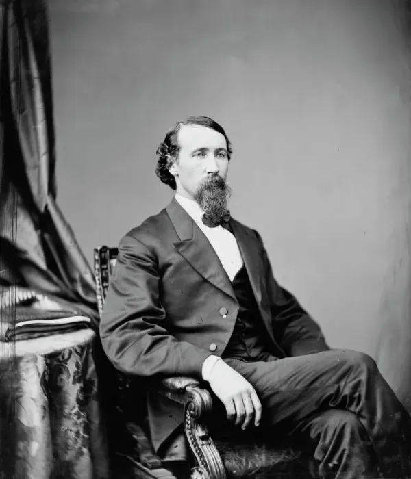 Framed Print : J. B. Stowe, between 1860 and 1875. Creator: Unknown Framed Print : J. B. Stowe, between 1860 and 1875. Creator: Unknown