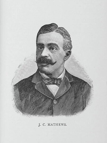 J. C. Mathews, 1887. Creator: Unknown
