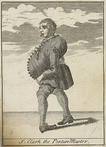 J Clark the Posture Master, Cries of London, (c1688?)