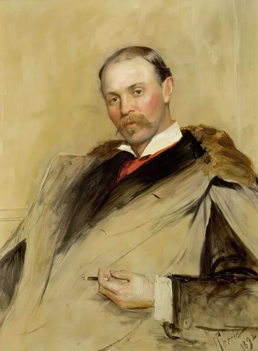 Framed Print : J. Coutts Michie ARSA, 1892. Creator: John Pettie Framed Print : J. Coutts Michie ARSA, 1892. Creator: John Pettie