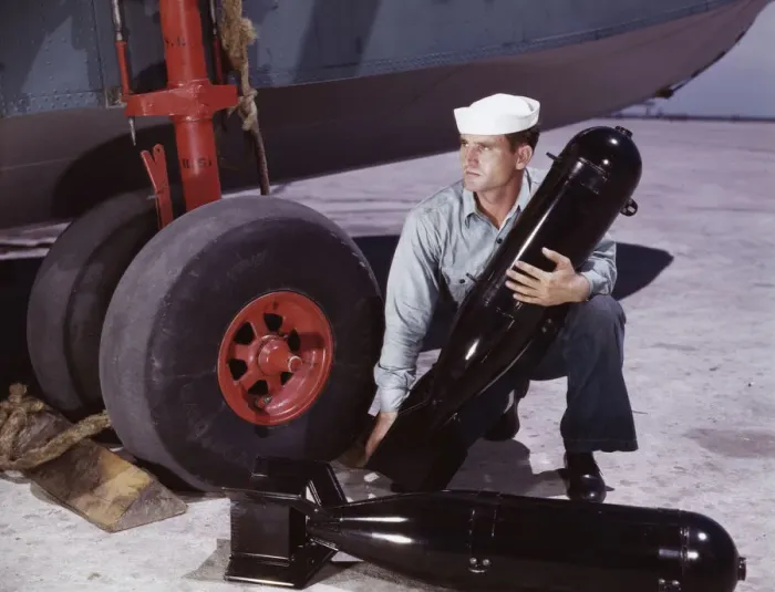 Framed Print : J. D. Estes at the Naval Air Base, Corpus Christi, Texas, 1942. Creator: Howard Hollem Framed Print : J. D. Estes at the Naval Air Base, Corpus Christi, Texas, 1942. Creator: Howard Hollem