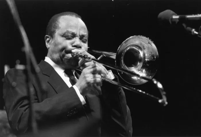 Framed Print : J. J. Johnson, North Sea Jazz Festival, The Hague, Netherlands, 1993. Creator: Brian Foskett Framed Print : J. J. Johnson, North Sea Jazz Festival, The Hague, Netherlands, 1993. Creator: Brian Foskett
