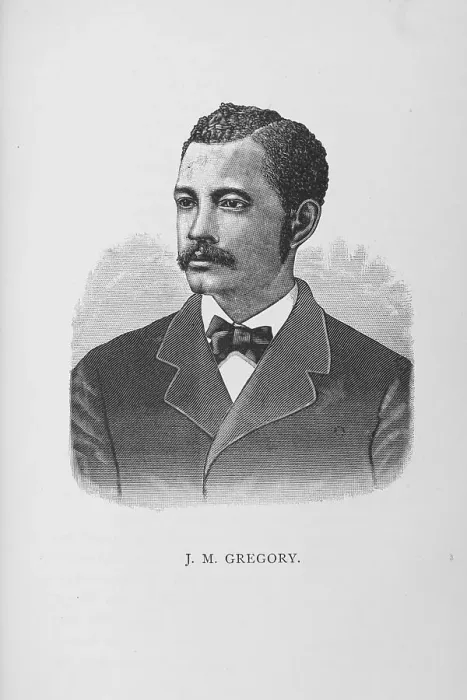 Framed Print : J. M. Gregory, 1887. Creator: Unknown Framed Print : J. M. Gregory, 1887. Creator: Unknown