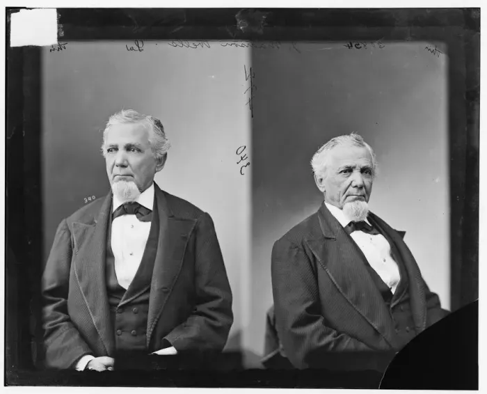 Framed Print : J. Madison Wells of Louisiana, 1865-1880. Creator: Unknown Framed Print : J. Madison Wells of Louisiana, 1865-1880. Creator: Unknown