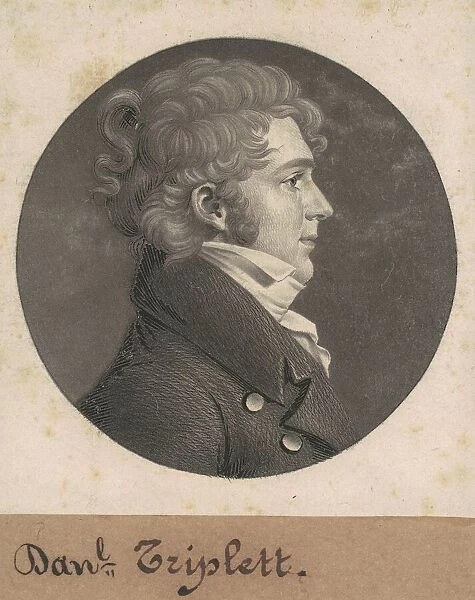 J. N. Luckett, 1808. Creator: Charles Balthazar Julien Fevret de Saint-Memin