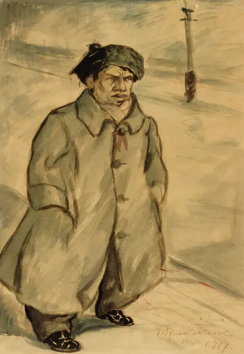 Framed Print : J. Ruokokoski wearing an overcoat, 1917. Creator: Jalmari Ruokokoski Framed Print : J. Ruokokoski wearing an overcoat, 1917. Creator: Jalmari Ruokokoski